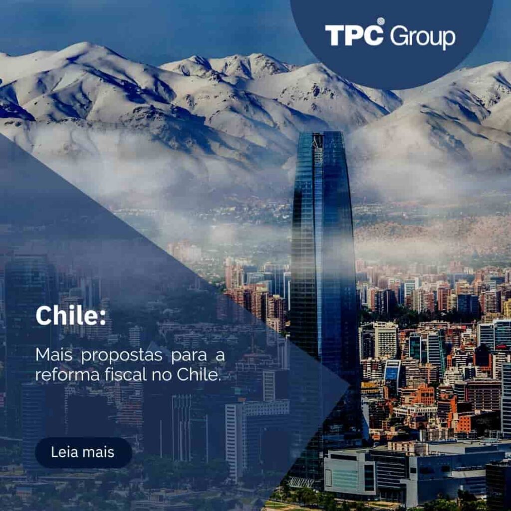 Mais propostas para a reforma fiscal no Chile