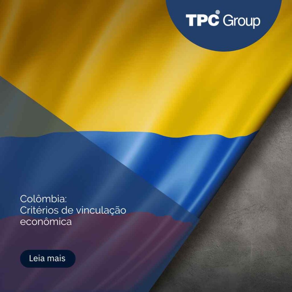 Colômbia: Critérios de vinculação econômica