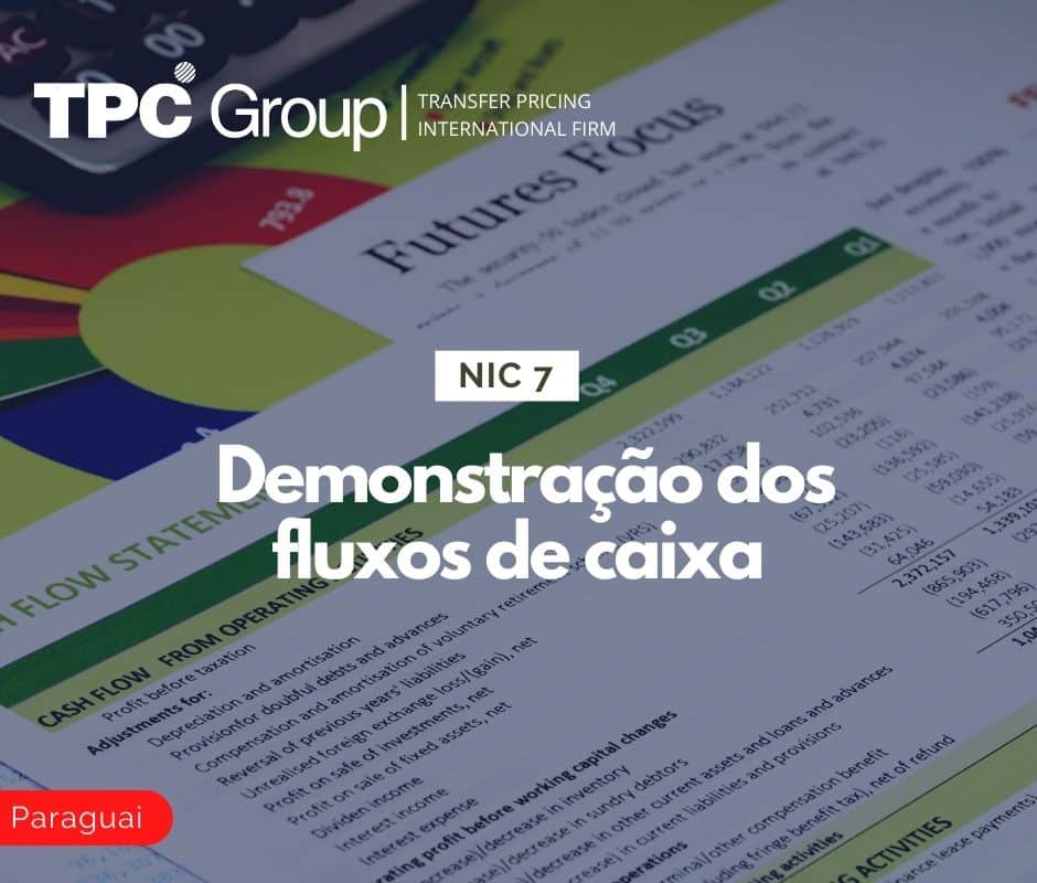 NIC 7 Demonstração dos fluxos de caixa
