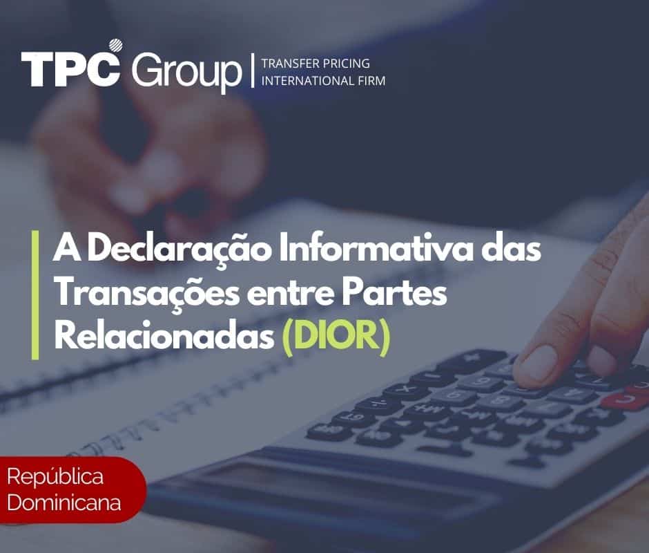 A declaração informativa das transações entre partes relacionadas