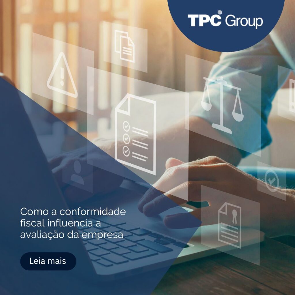 Como a conformidade fiscal influencia a avaliação da empresa