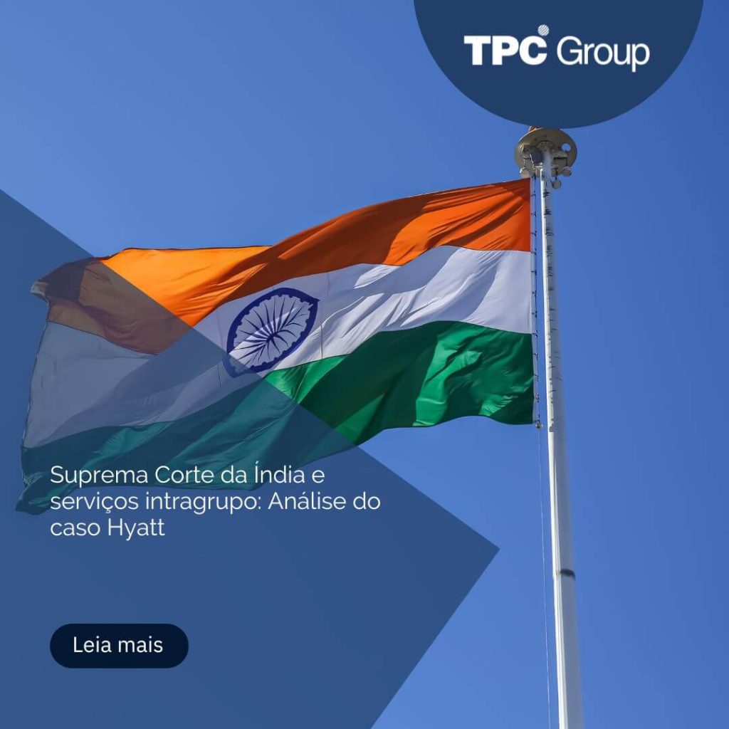 Suprema Corte da Índia e serviços intragrupo: Análise do caso Hyatt