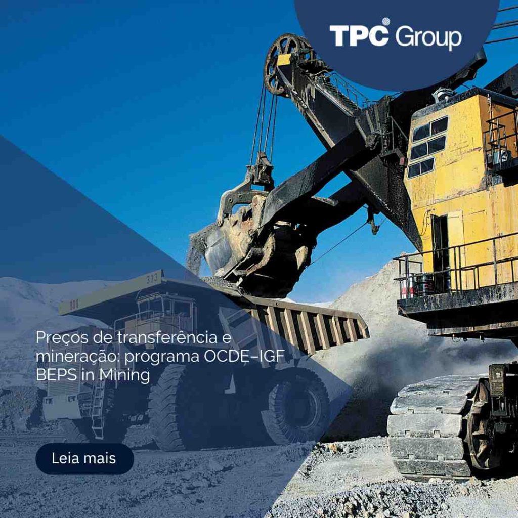 Preços de transferência e mineração: programa OCDE–IGF BEPS in Mining