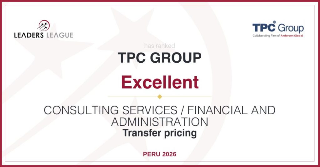 Leaders League 2026 Transfer Pricing Peru